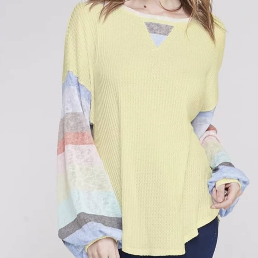 Balloon Sleeve Top